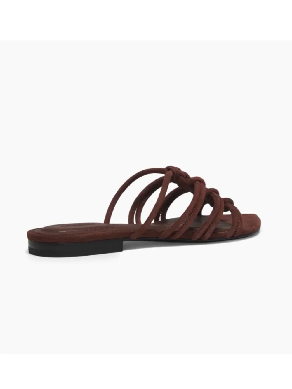Euro 37 US 6.5 SIMKHAI Verona Braided Leather Sandals Brown 100% Leather Shoes